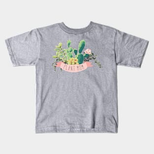 Plant Mom Kids T-Shirt